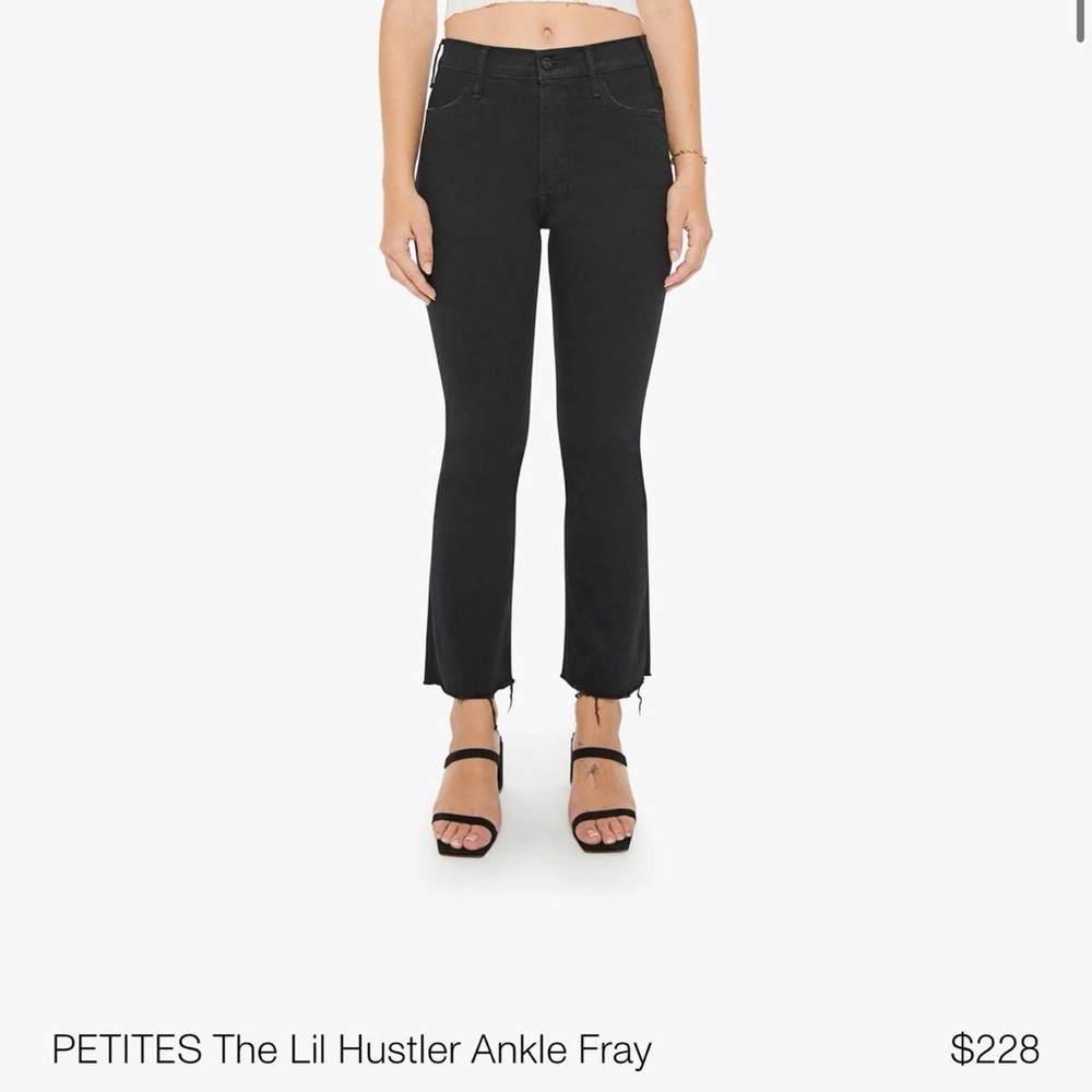 PETITES The Lil Hustler Ankle Fray